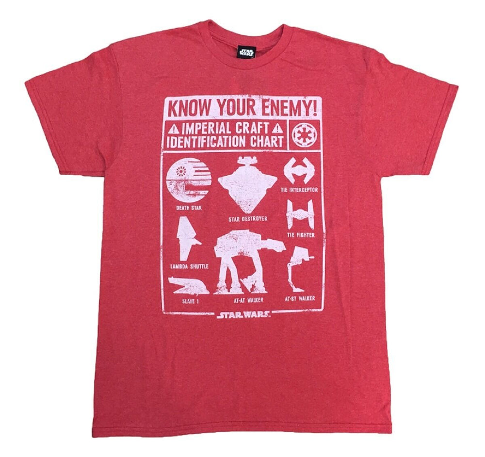 Star Wars Movie Know Your Enemy Adult T-Shirt - Fundom