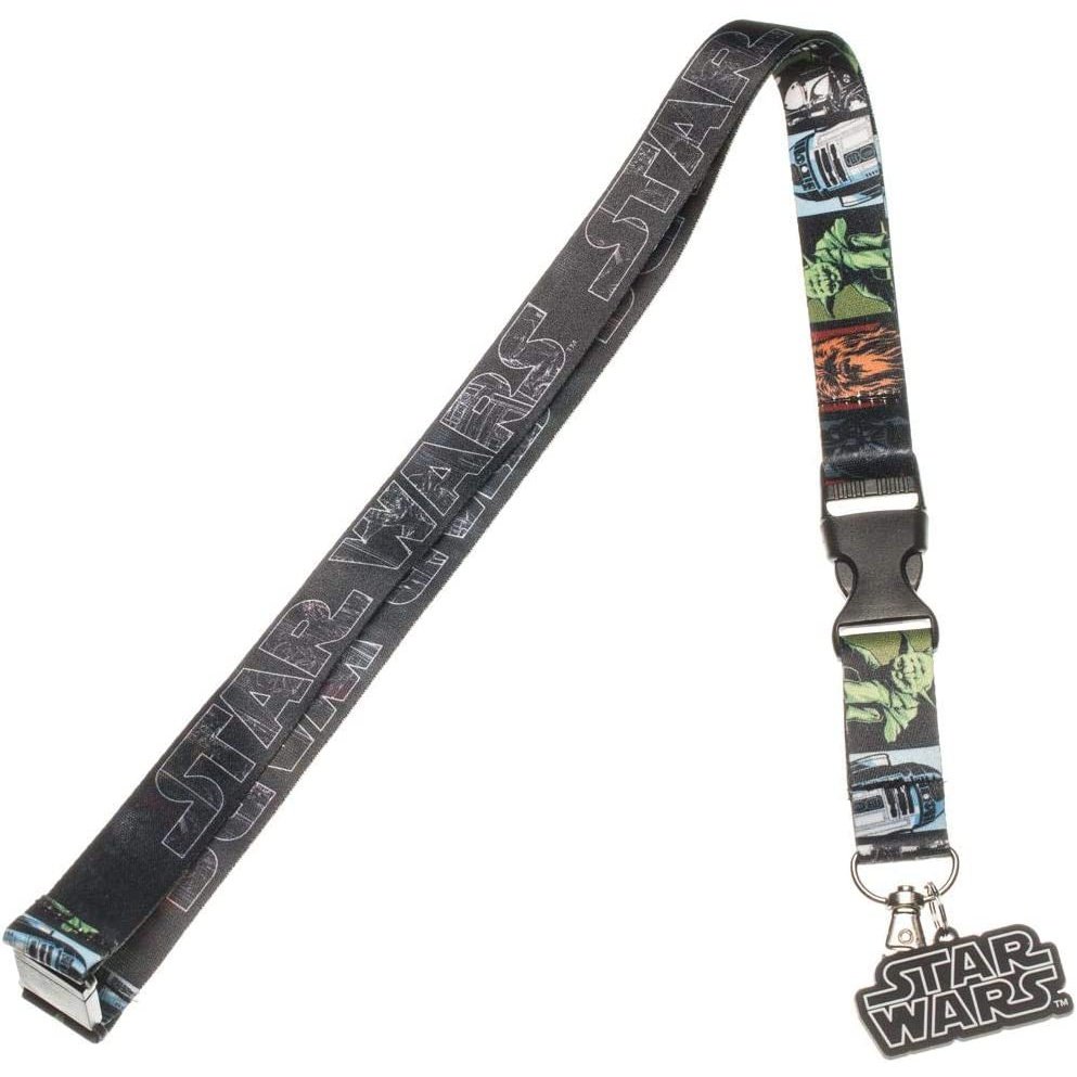 Star Wars Movie Multi Character Lanyard Neck Strap Id Holder - Fundom