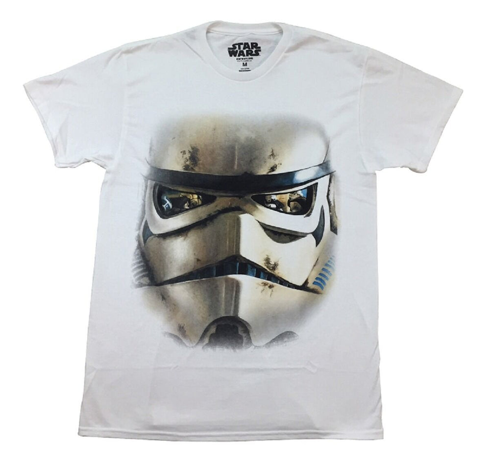 Star Wars Movie Stormtrooper Helmet Adult T-Shirt - Fundom