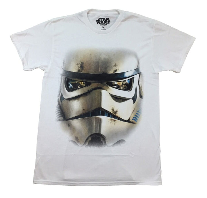 Star Wars Movie Stormtrooper Helmet Adult T-Shirt - Fundom