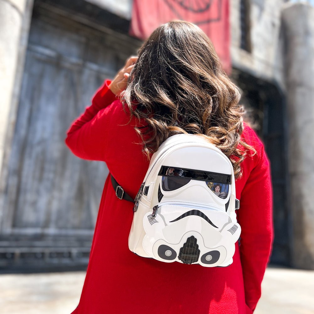 Star Wars Stormtrooper Lenticular Cosplay Mini Backpack Double Strap Shoulder Bag Purse - Fundom