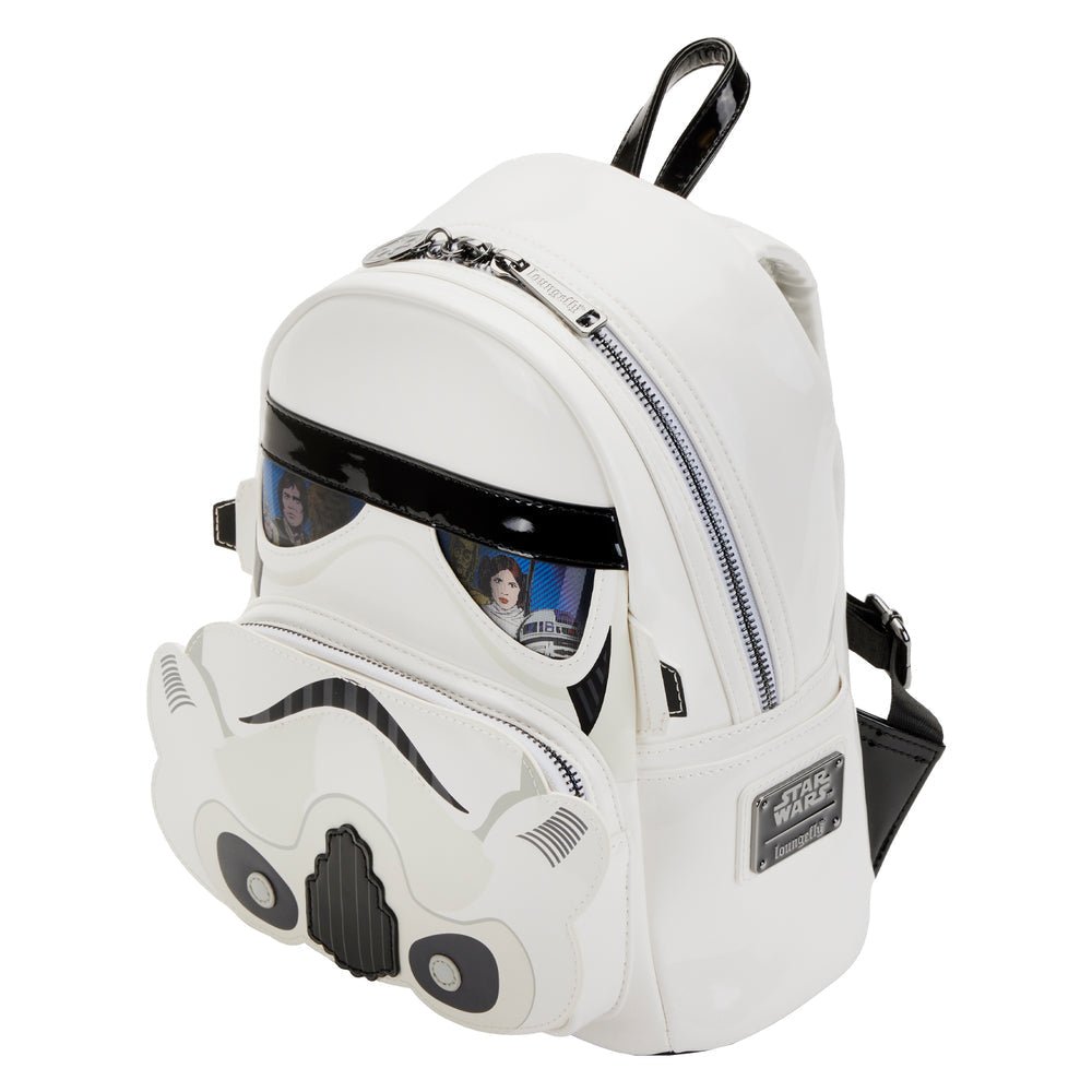 Star Wars Stormtrooper Lenticular Cosplay Mini Backpack Double Strap Shoulder Bag Purse - Fundom