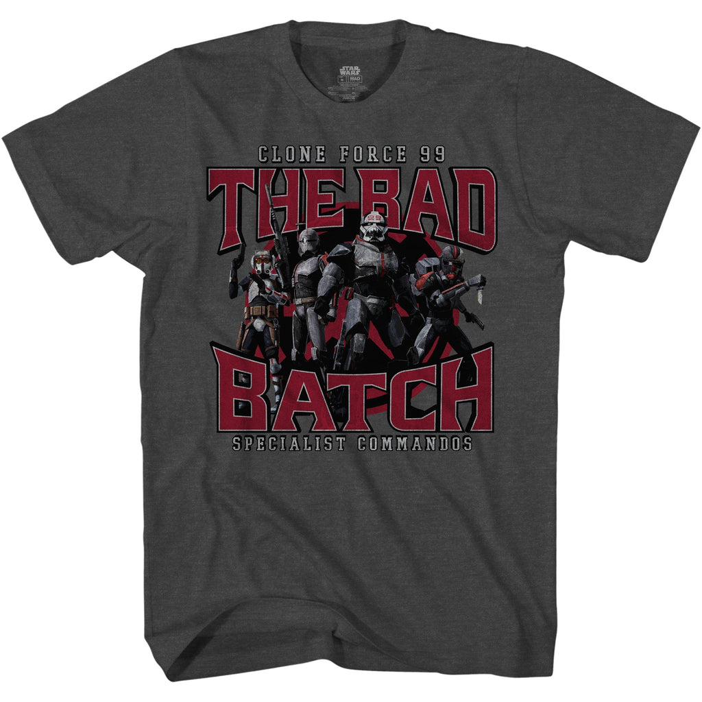 Star Wars The Clone Wars - Clone Force 99 The Bad Batch Adult T Shirt - Fundom