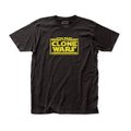 Star Wars The Clone Wars Logo Adult T Shirt - Fundom