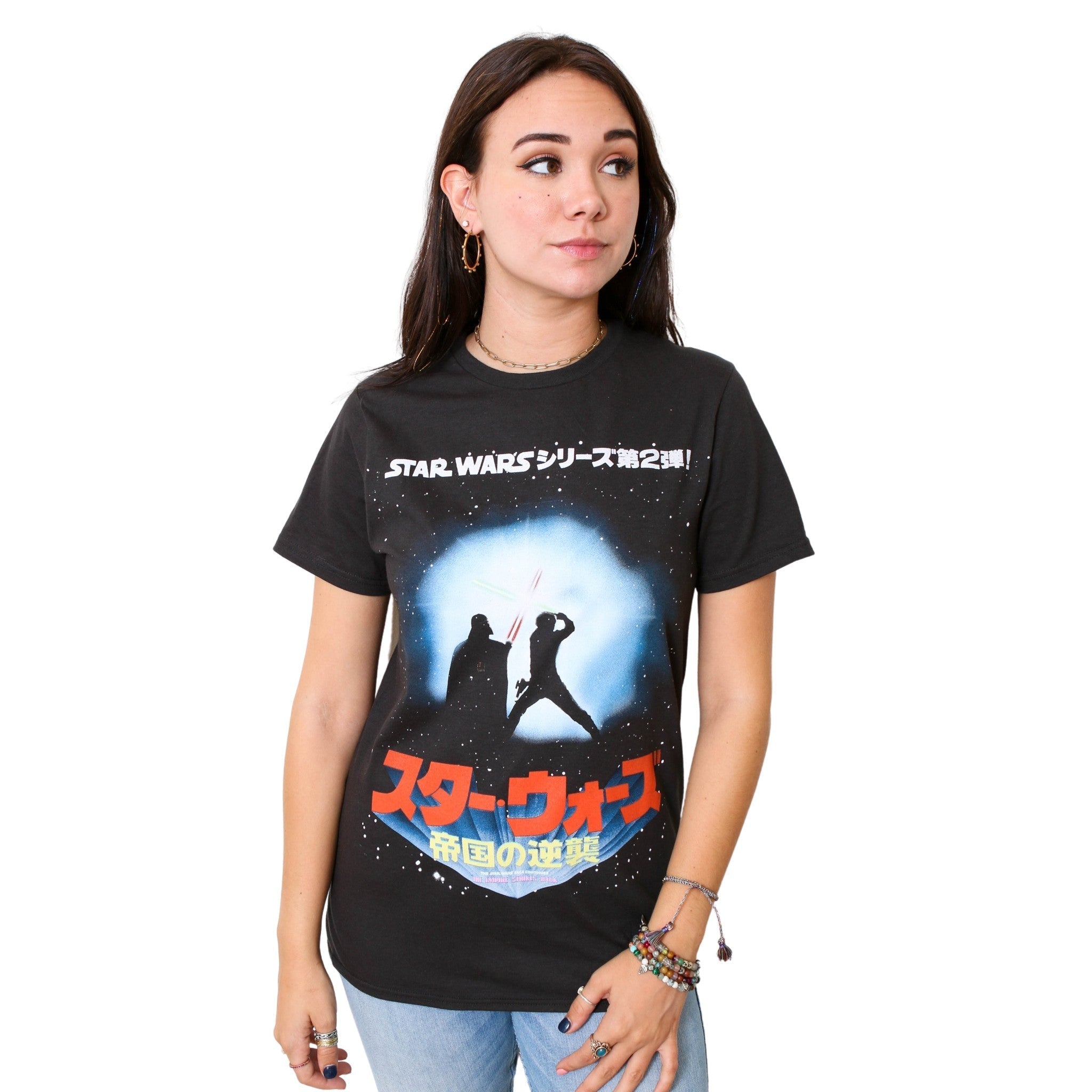 Star Wars The Empire Strikes Back Japanese Poster Adult T-Shirt - Fundom
