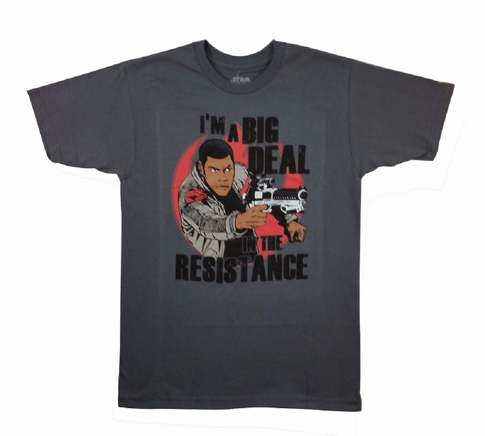 Star Wars The Force Awakens Finn Big Deal Adult T-Shirt - Fundom