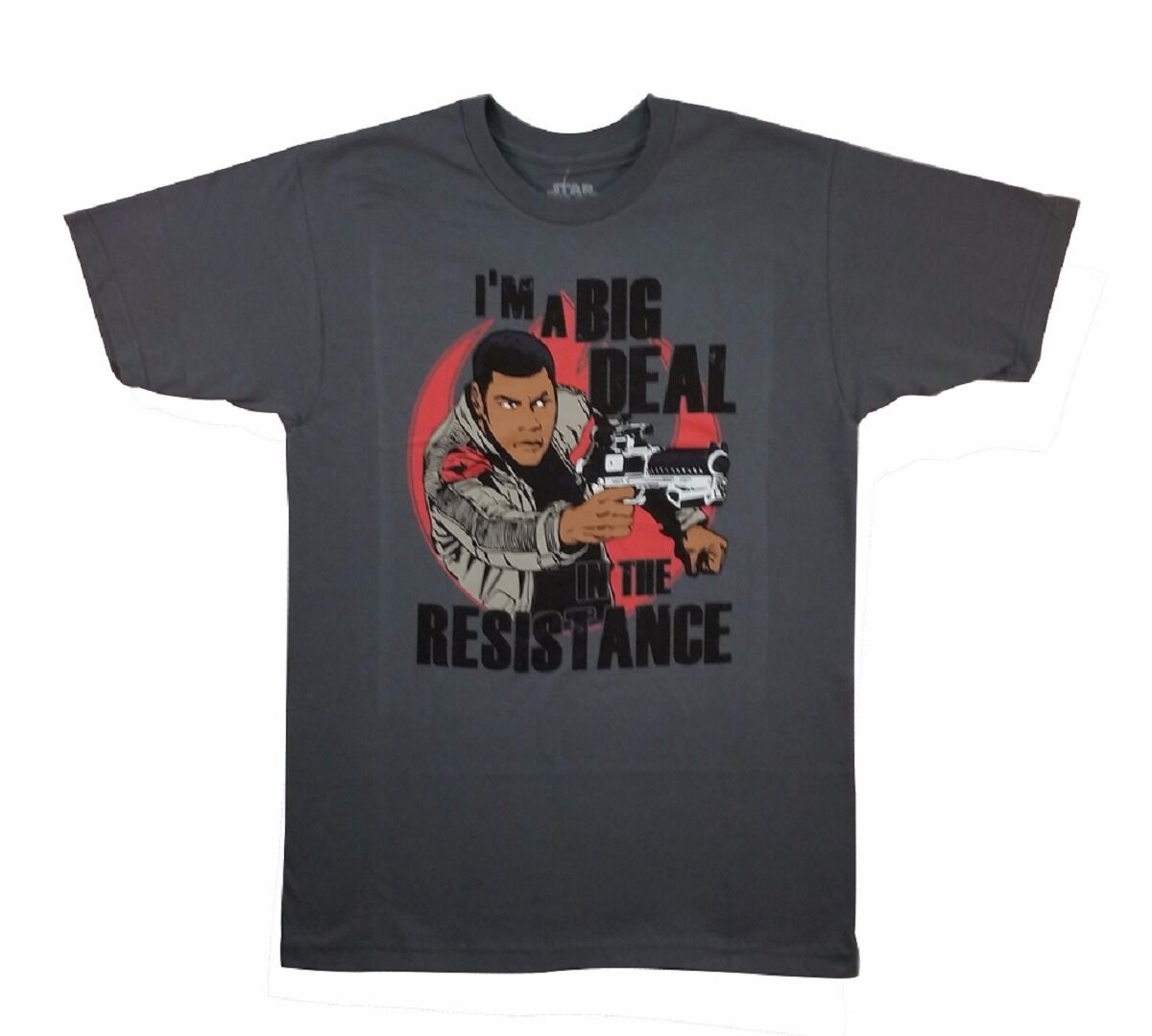 Star Wars The Force Awakens Finn Big Deal Adult T-Shirt - Fundom