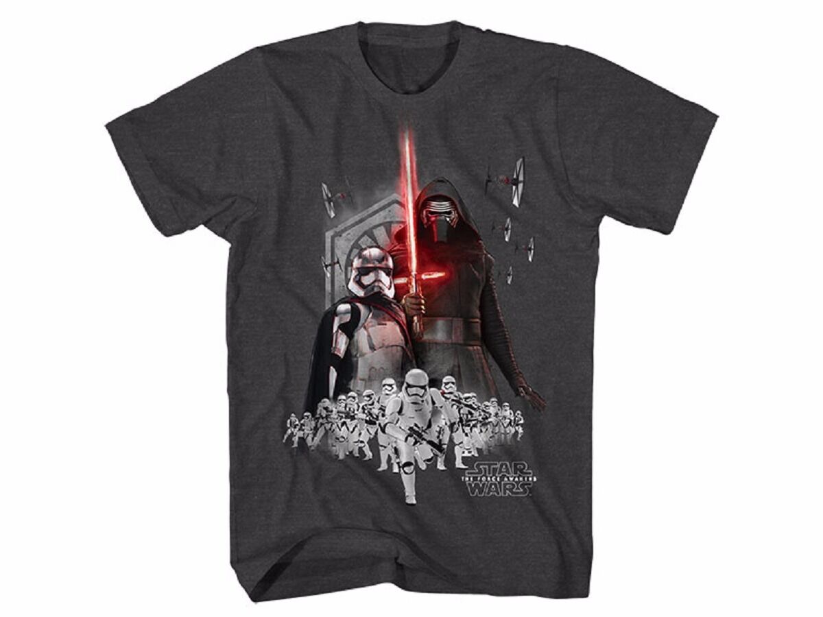 Star Wars The Force Awakens First Order Army Adult T-Shirt - Fundom
