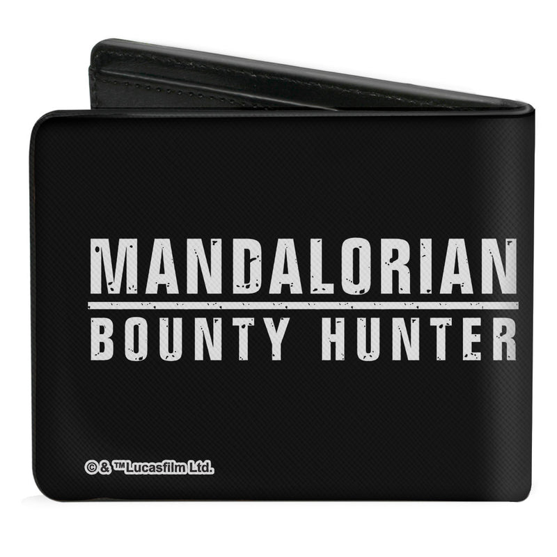Star Wars The Mandalorian Helmet Bounty Hunter Logo Bi - fold Wallet - Fundom
