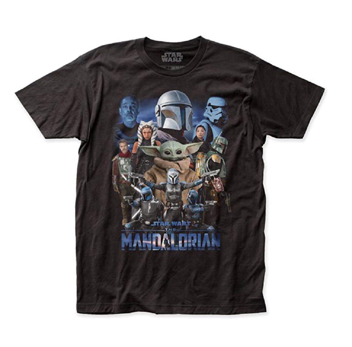 Star Wars The Mandalorian Mando Collage Adult T Shirt - Fundom