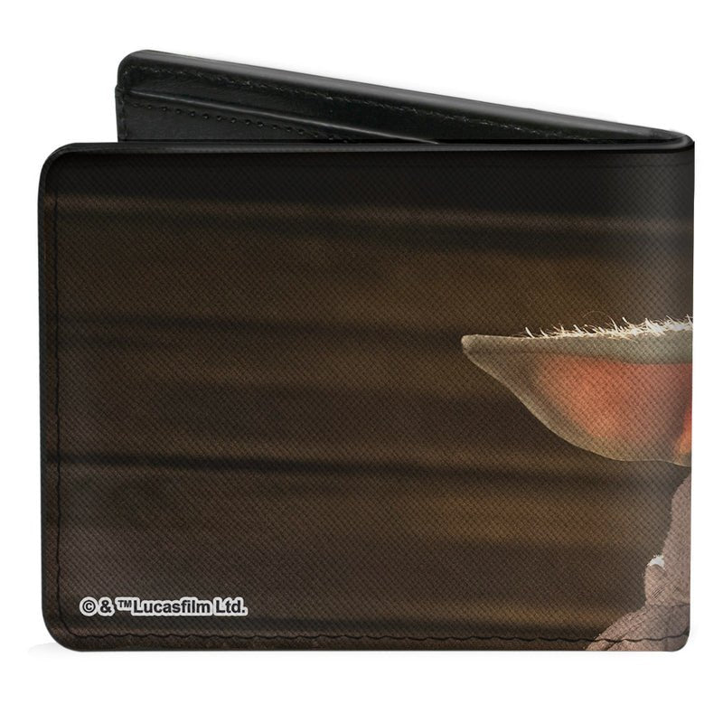 Star Wars The Mandalorian The Child Vivid Face Close Up Bifold Wallet - Fundom