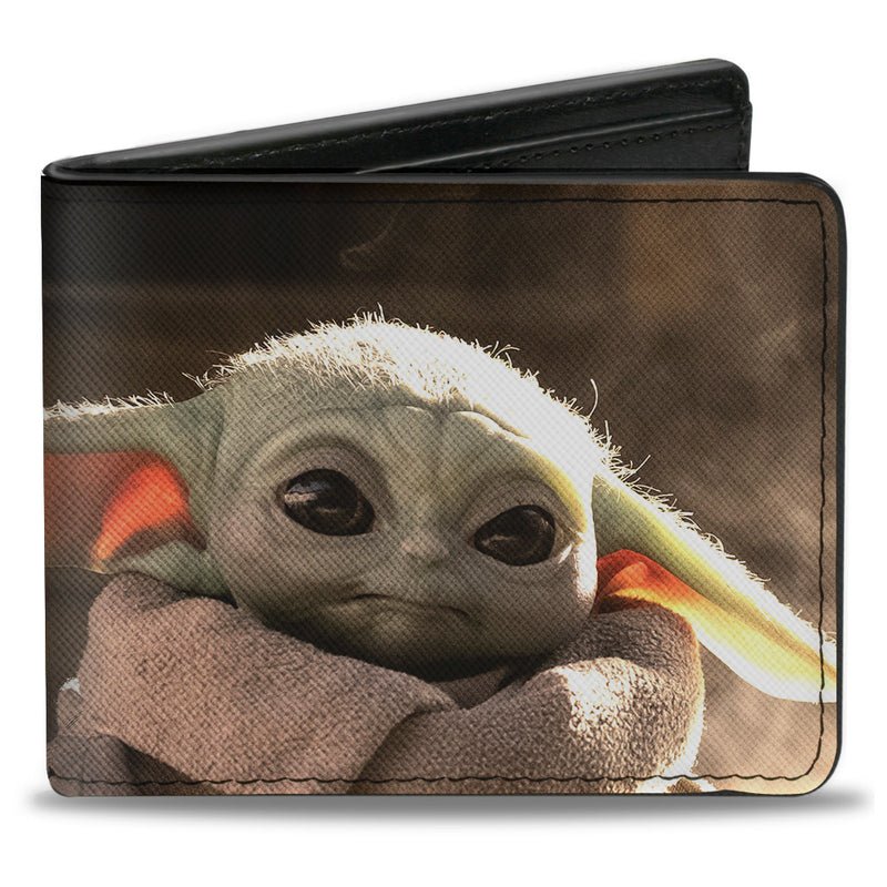 Star Wars The Mandalorian The Child Vivid Face Close Up Bifold Wallet - Fundom