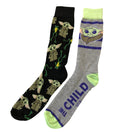 Star Wars The Mandalorian The Child With Frog 2 - Pack Crew Socks - Fundom