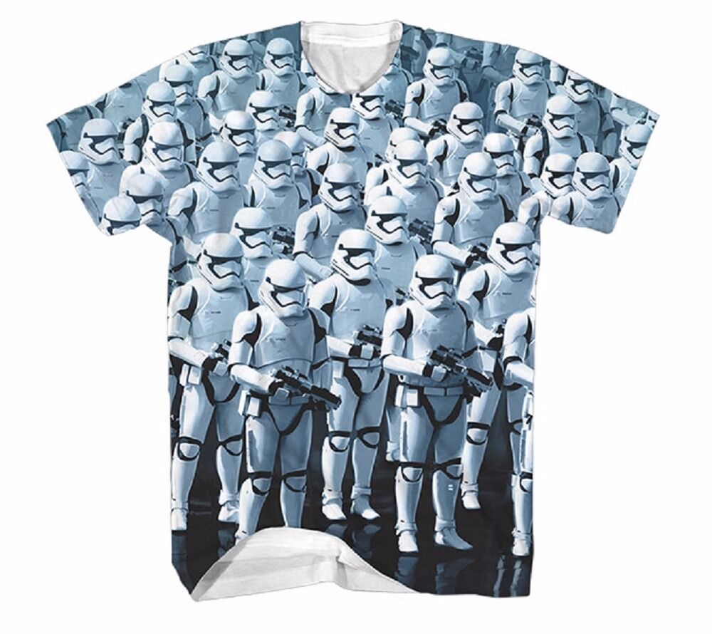 Star Wars True Person Set Stormtrooper Sublimated Adult T-Shirt - Fundom