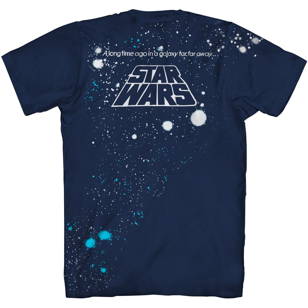 Star Wars War Of Wars Vintage Poster Allover Print Adult T-Shirt - Fundom
