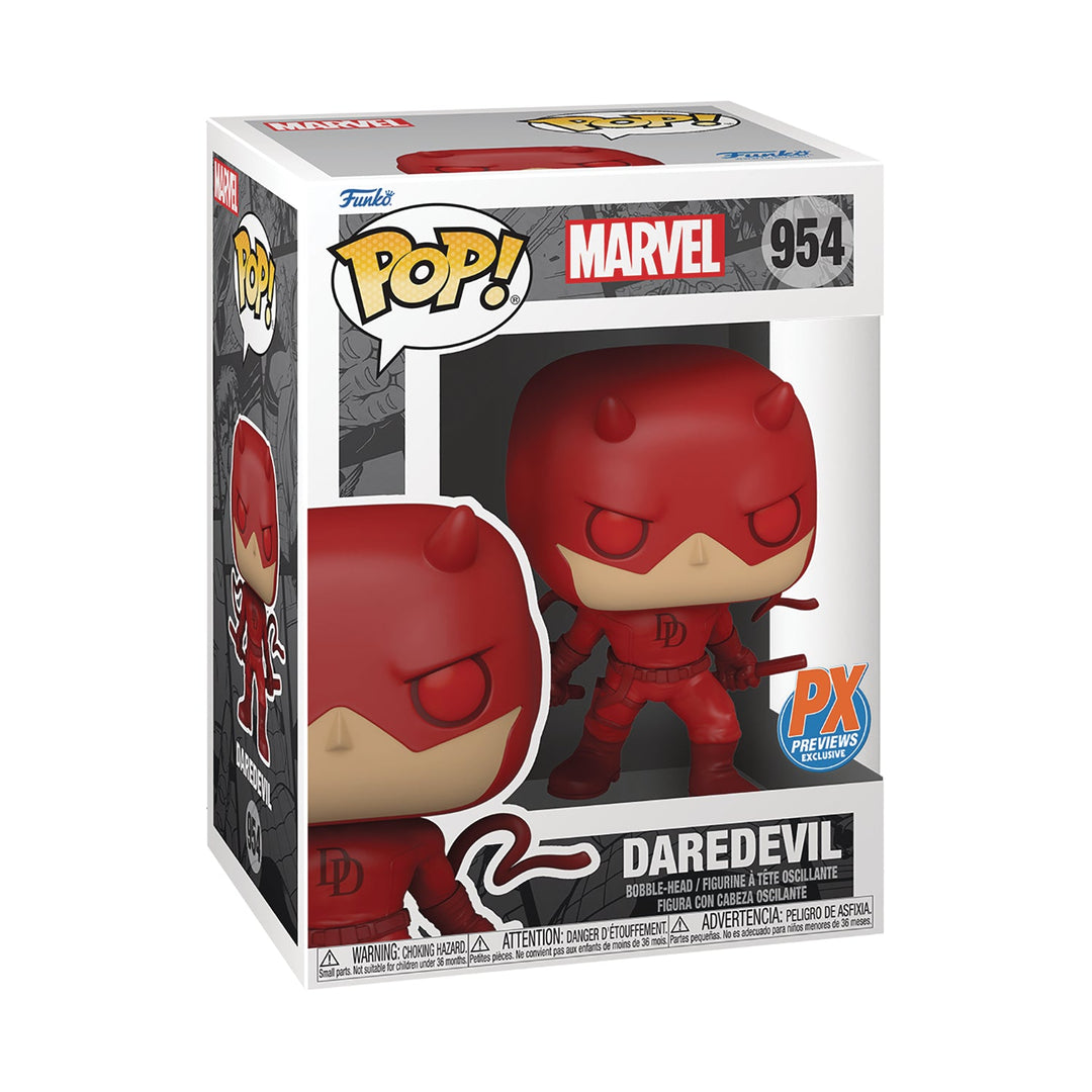 Funko Pop! Marvel: Daredevil - Daredevil (Action Pose) Previews Exclusive Vinyl Figure