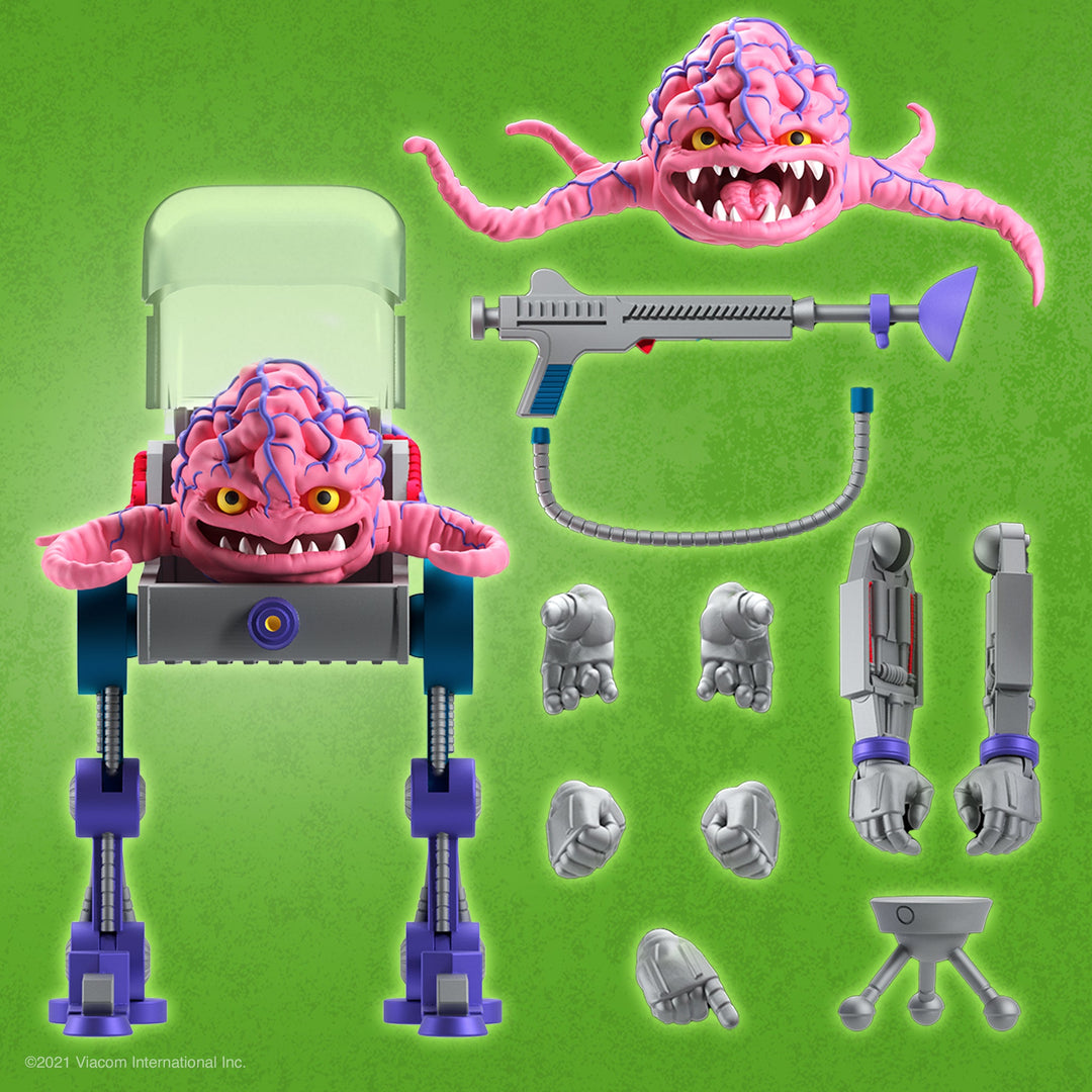 Super7 TMNT Ultimates Teenage Mutant Ninja Turtles Wave 5 Krang Action Figure