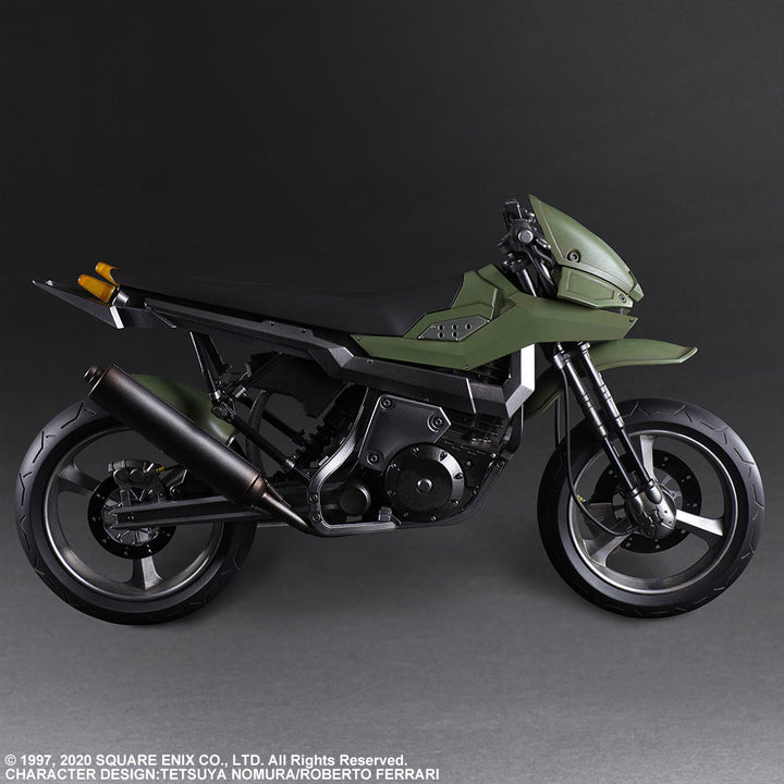 Square Enix Final Fantasy VII Remake Jessie and Motorcycle Play Arts Kai Action Figure Set