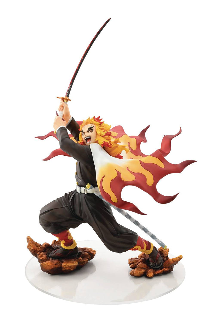Bellfine Demon Slayer Kimetsu no Yaiba Kyojuro Rengoku 1:8 Scale PVC Figure