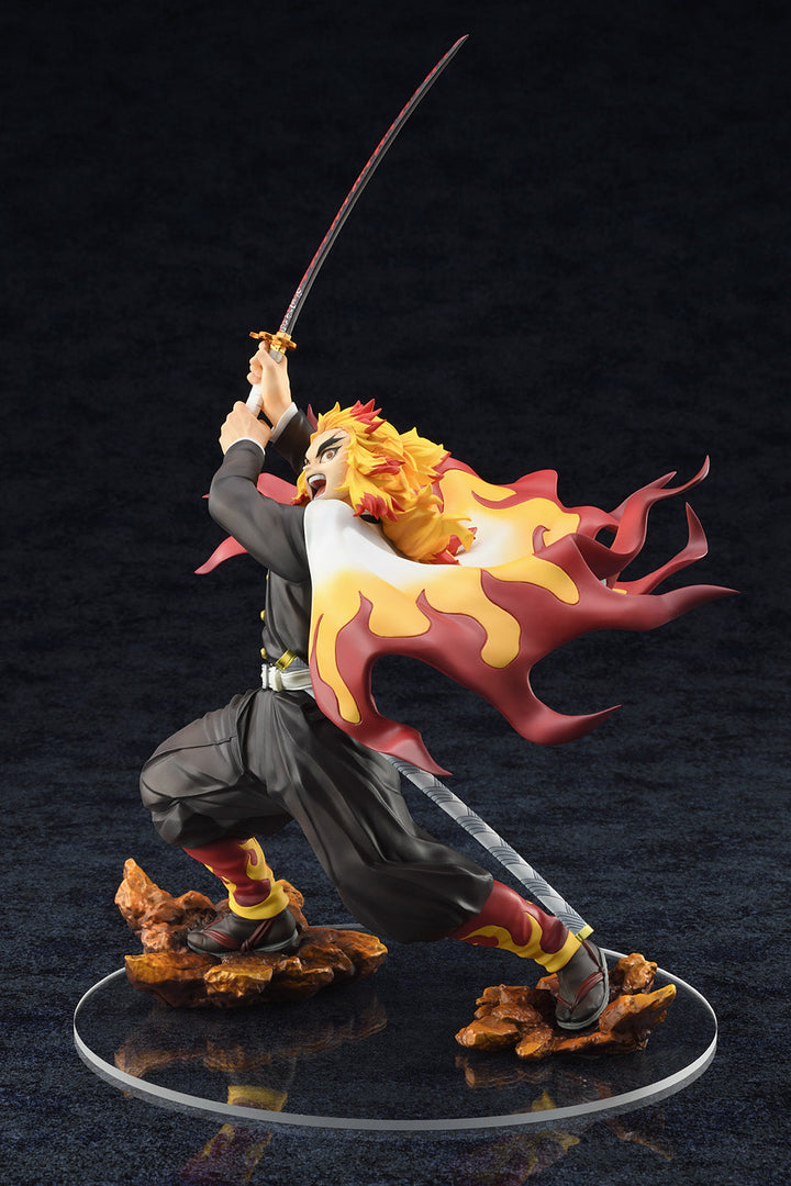Bellfine Demon Slayer Kimetsu no Yaiba Kyojuro Rengoku 1:8 Scale PVC Figure