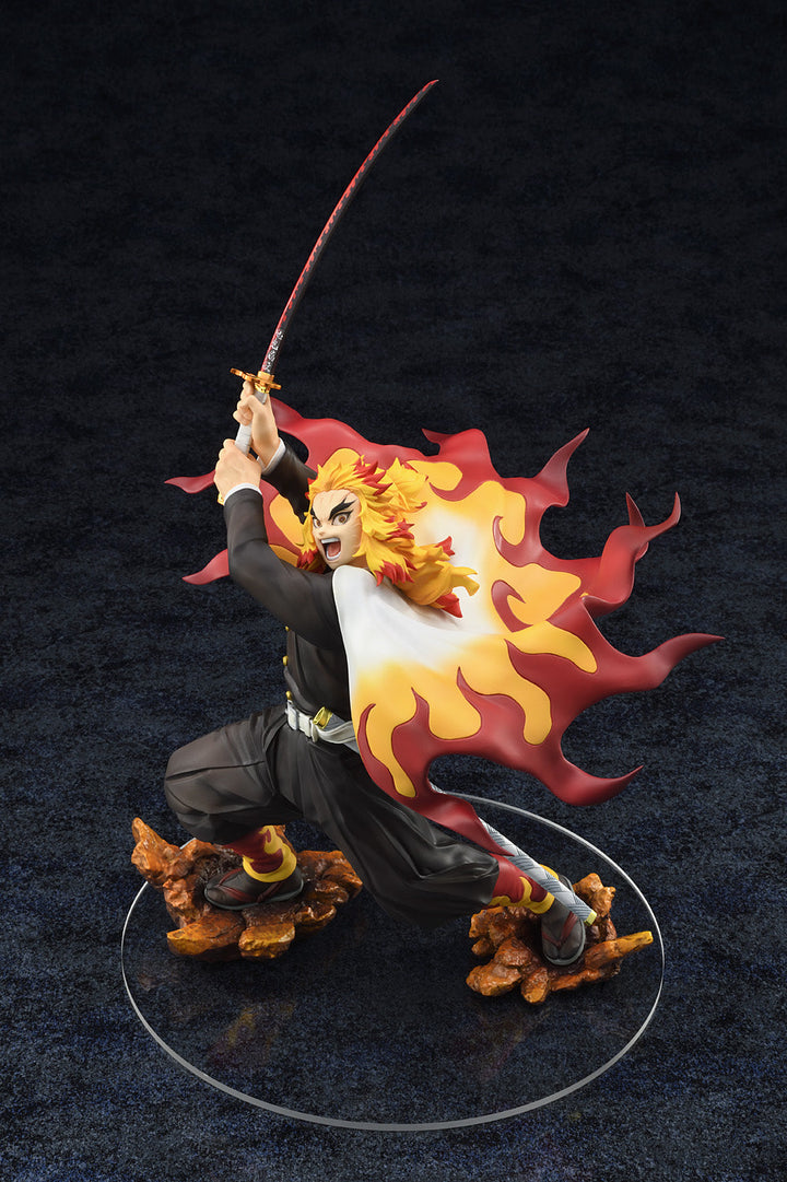 Bellfine Demon Slayer Kimetsu no Yaiba Kyojuro Rengoku 1:8 Scale PVC Figure
