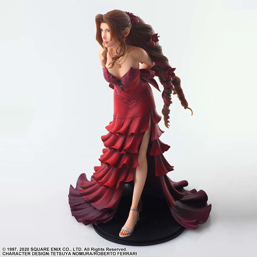 Square Enix Final Fantasy VII Remake Aerith Gainsborough Dress Version Static Arts Statue