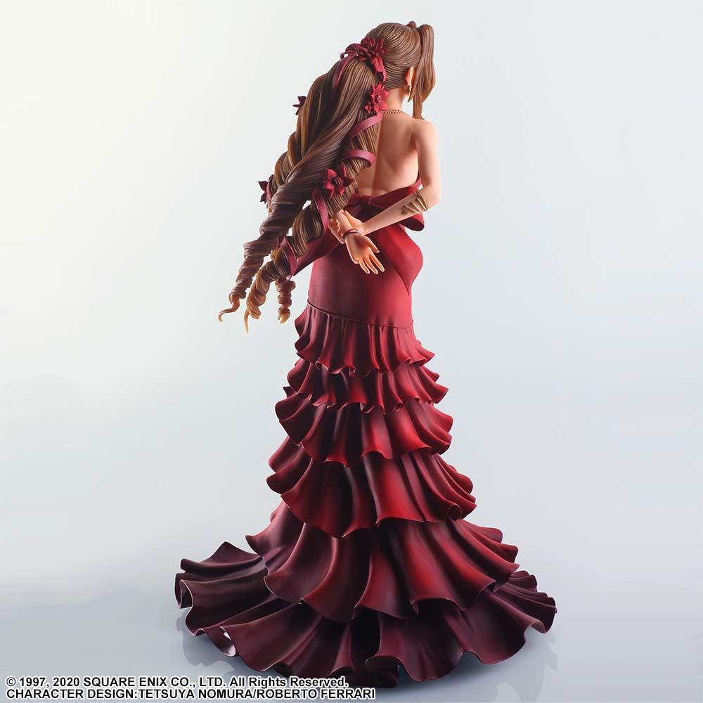 Square Enix Final Fantasy VII Remake Aerith Gainsborough Dress Version Static Arts Statue
