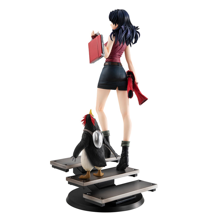 MegaHouse - Rebuild Of Evangelion Gals Series Misato & Pen Pen PVC Figure
