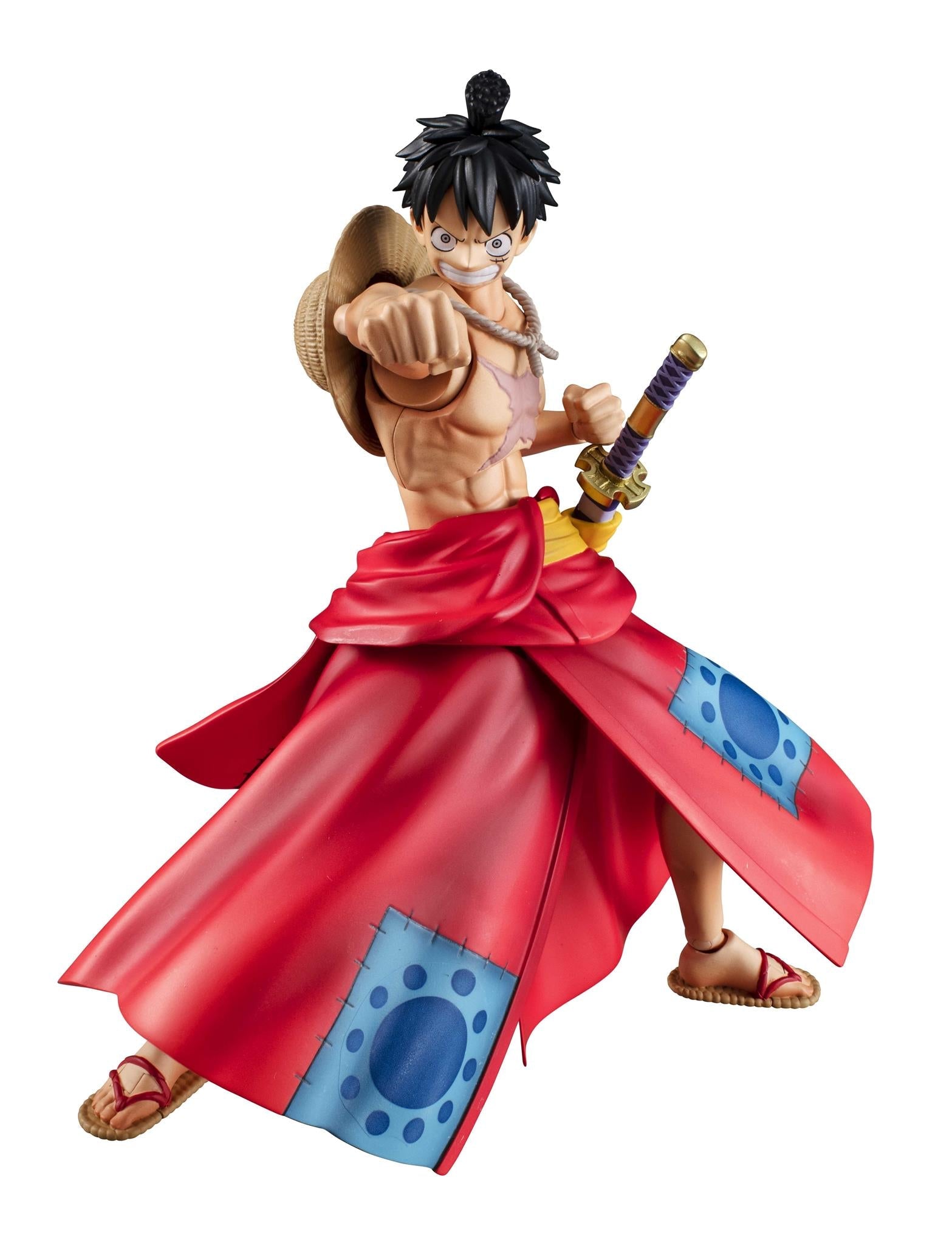 Megahouse One Piece Luffy Taro Variable Action Hero PVC Figure
