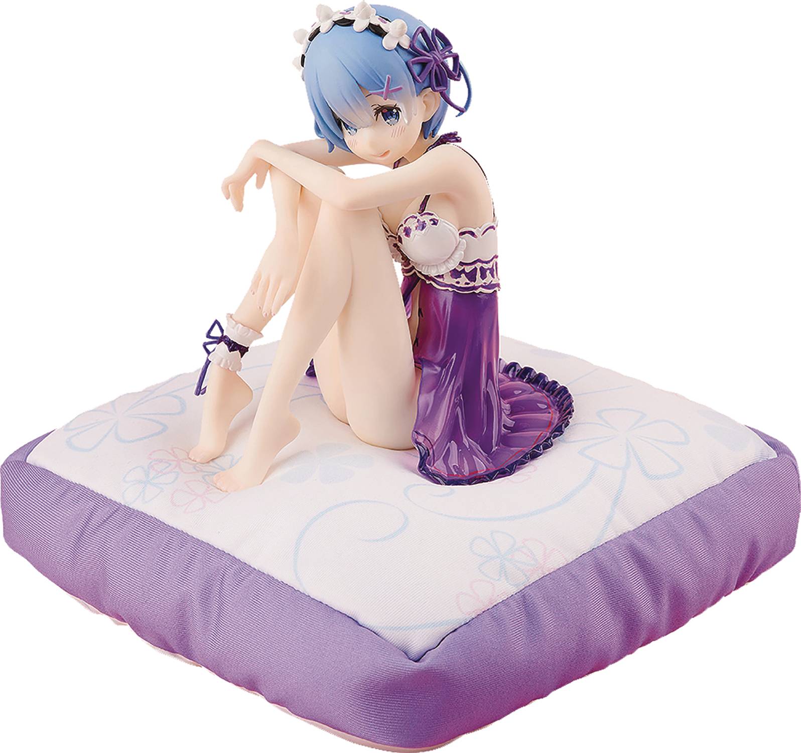 Kadokawa Re:Zero Starting Life in Another World Rem Birthday Purple Lingerie Version 1:7 Scale Figure