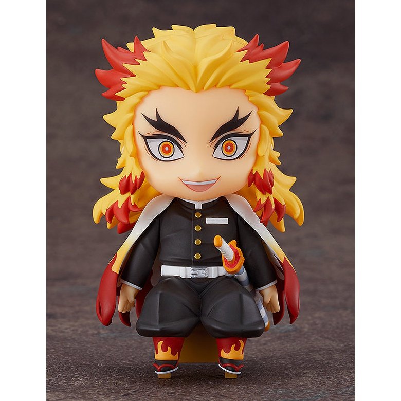 Good Smile Demon Slayer Kimetsu no Yaiba Kyojuro Rengoku Nendoroid Swacchao! Action Figure