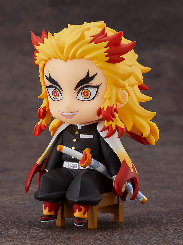 Good Smile Demon Slayer Kimetsu no Yaiba Kyojuro Rengoku Nendoroid Swacchao! Action Figure