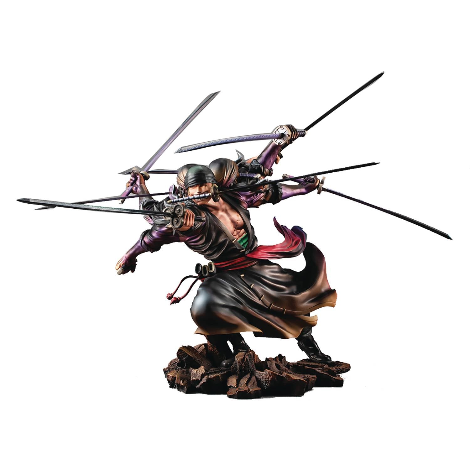 Megahouse One Piece Wa-Max Roronoa Zoro Demon Spirit Asura PVC Figure