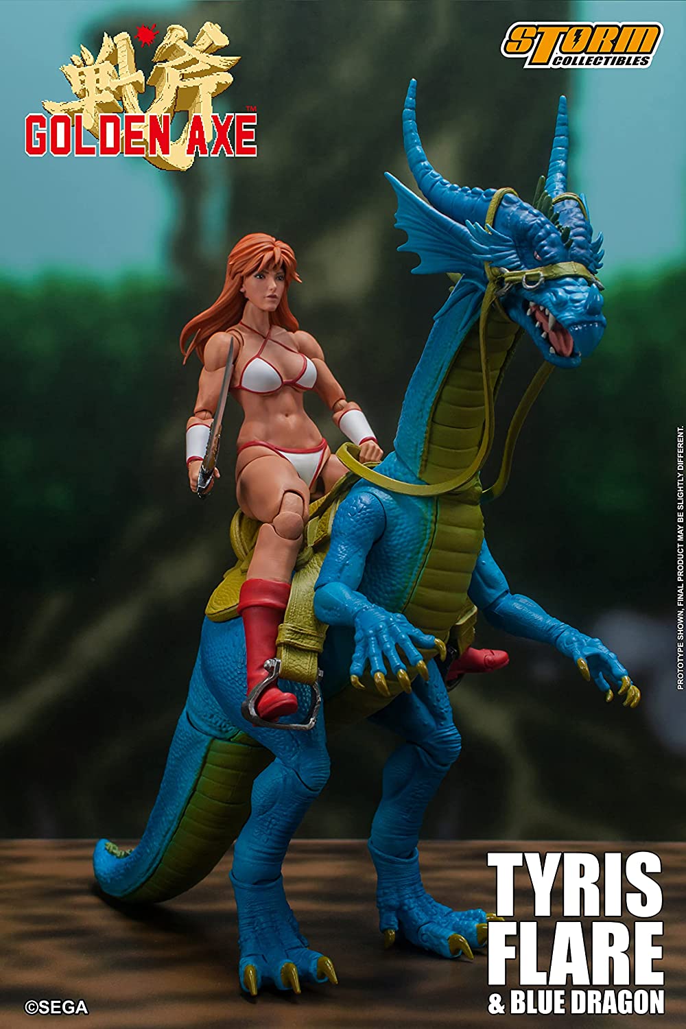 Storm Collectibles - Tyris Flare & Blue Dragon [Golden Axe] 1/12 Action Figure - Fundom