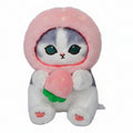 Mofusand Kawaii Strawberry Cat Plush 9"