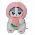 Mofusand Strawberry Cat Plush Keychain