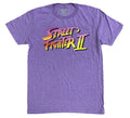 Street Fighter Pixel Logo Capcom Gamer Adult T-Shirt - Fundom