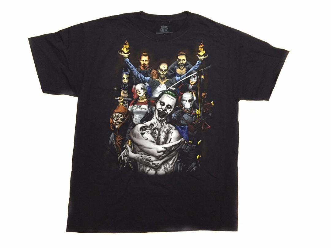 Suicide Squad Color Group DC Comics Adult T-Shirt - Fundom