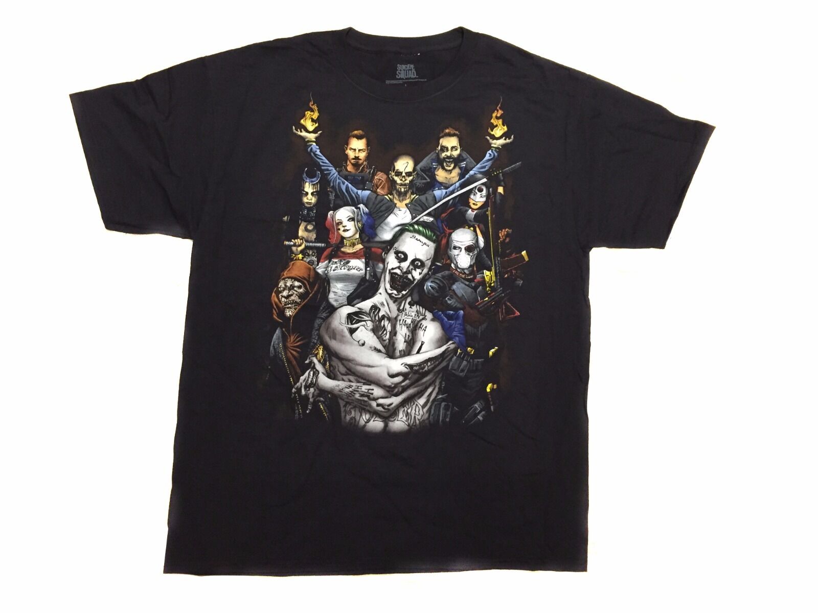 Suicide Squad Color Group DC Comics Adult T-Shirt - Fundom