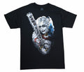 Suicide Squad Harley Quinn Shattered Glass Adult T-Shirt - Fundom
