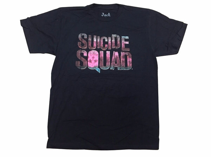 Suicide Squad Neon Logo DC Comics Premium Adult T-Shirt - Fundom