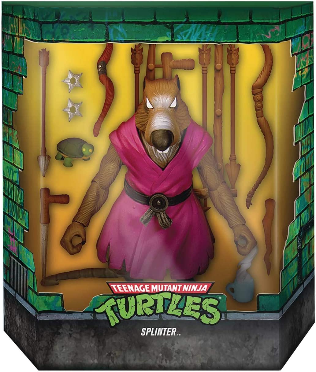 Super7 Teenage Mutant Ninja Turtles: Splinter Ultimates Action Figure - Fundom