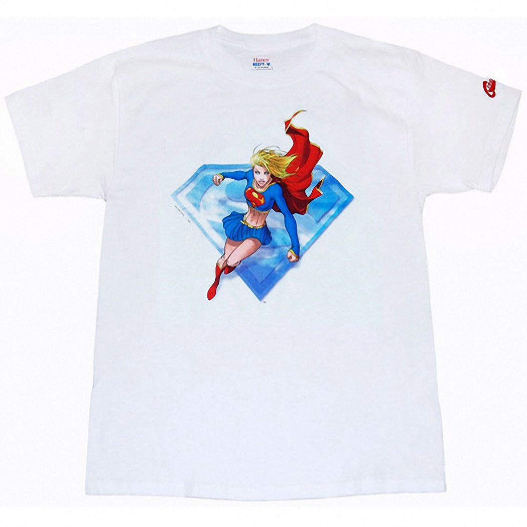 Supergirl Clouds By Michael Turner DC Comics Adult T-Shirt - Fundom