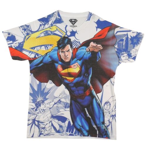 Superman Action Hero New 52 DC Comics Premium Adult T-Shirt - Fundom
