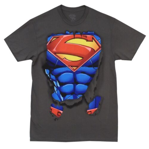 Superman Ripped Shirt Symbol Revealed DC Comics Adult T-Shirt - Fundom