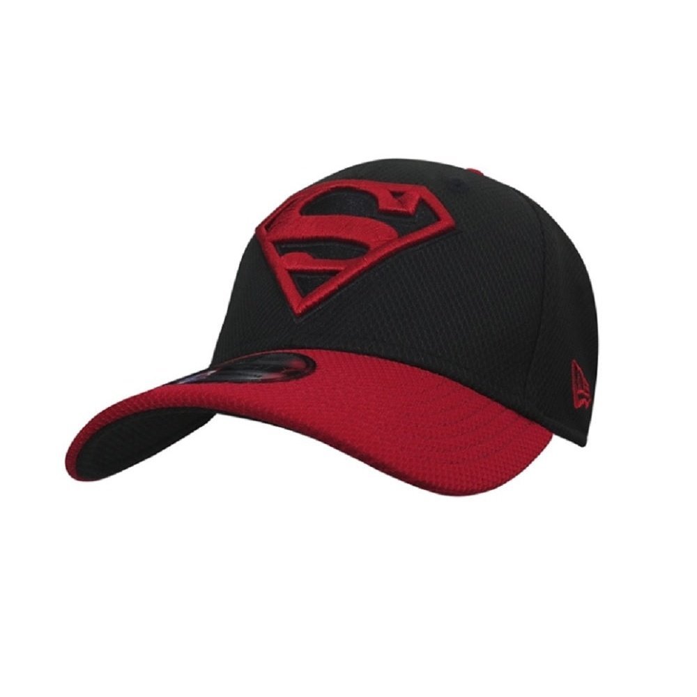 Superman Superboy Symbol New Era 39Thirty Fitted Hat - Small/Medium - Fundom