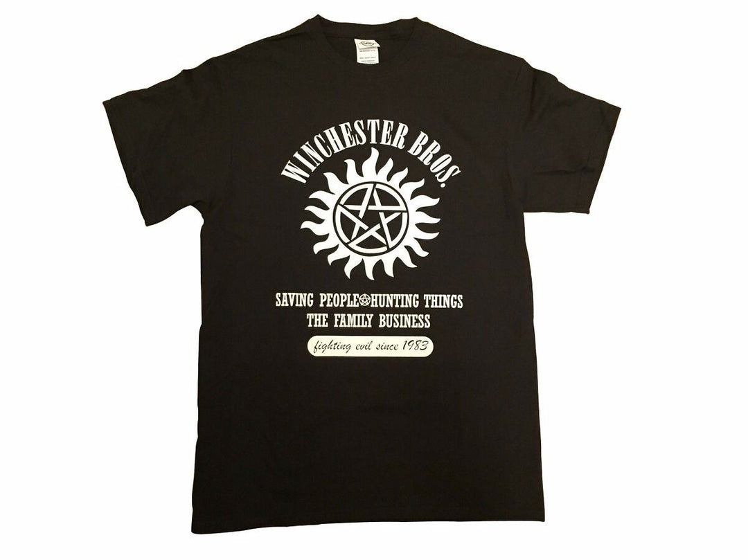 Supernatural Winchester Brothers Family Business T-Shirt - Fundom