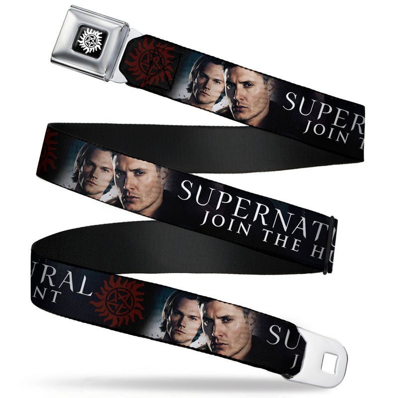 Supernatural Winchester Brothers Sam And Dean Faces Seatbelt Belt - Fundom