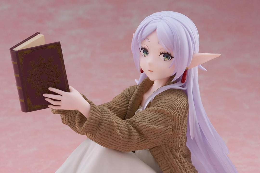 Taito - Frieren: Beyond Journey's End - Frieren Roomwear Version Desktop Cute Figure - Fundom