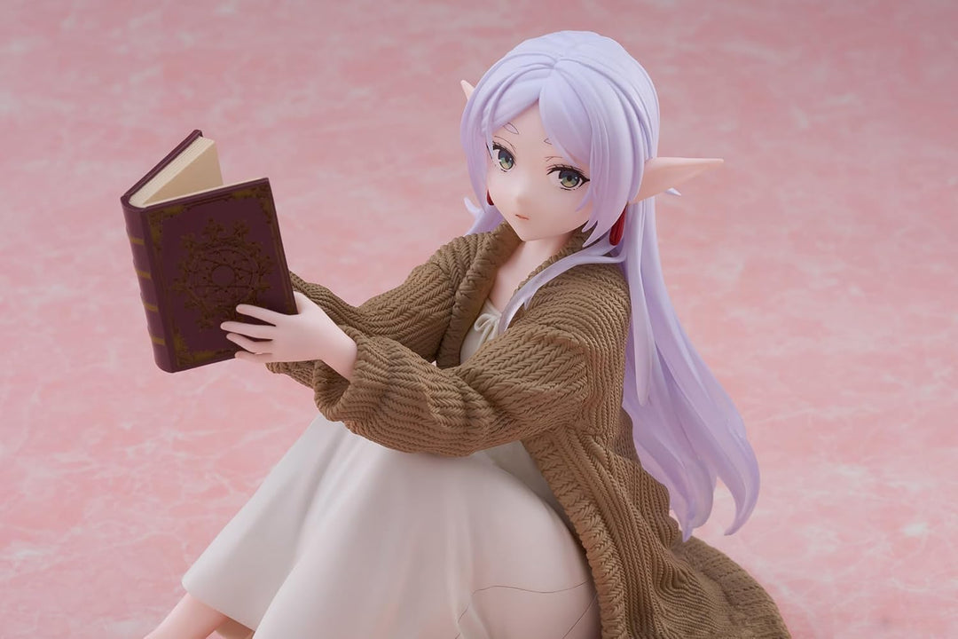 Taito - Frieren: Beyond Journey's End - Frieren Roomwear Version Desktop Cute Figure - Fundom